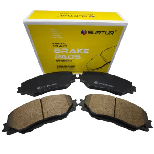 Japanese Car Automobile Disk Brake System 0446502220 D1210 Ceramic Brake Pads Semi-metallic Car Brake Pad for Toyota