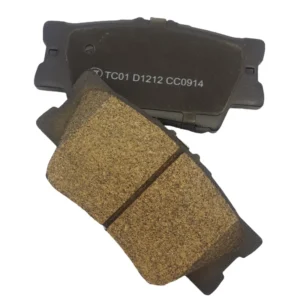 SURTUR新款陶瓷后刹车片D1212 D1632 SP2081适用于丰田凯美瑞和RAV4